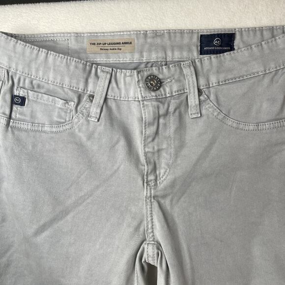 Adriano Goldschmied Women The Stevie Ankle Slim Straight Pants Size 24 R - Picture 2 of 8